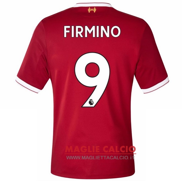 nuova maglietta liverpool 2017-2018 firmino 9 prima